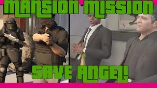 KnoWay INVADED MY GTA ONLINE MANSION!? TIME TO SAVE ANGEL l GTA Online
