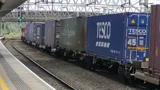 4M25 - DB90s - 90029 & 90035 - DB Cargo Skodas for Daventry through Stafford 10 mins early today