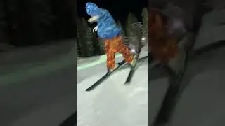 too smooth skiing | #shorts
