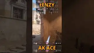 tENZY AK ACE | FACEIT HIGHLIGHTS | #shorts #cs2 #faceit #tenzy