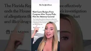 Shocking: Matt Gaetz Withdraws From Attorney General Consideration