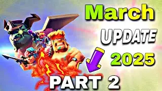 CoC March Calendar & Events &ndash; Exciting Rewards! & Hero Skin Animation Leak.