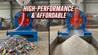 high-performance plastic pulverizer machine under budget