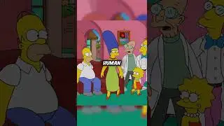 Futurama + Simpsons = Simpsorama! 🌀#shorts #futurama  #simpsons