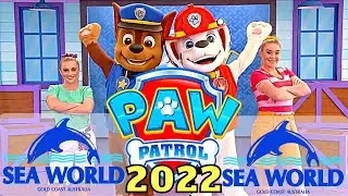Paw Patrol Live 2022! Paw Patrol Holiday Show at Sea World, Gold Coast Australia