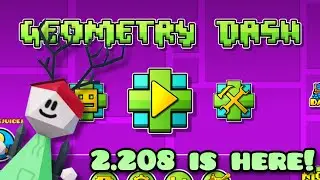 playing geo dash live!!