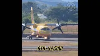 Ya Clasico en los Cielos de Tegucigalpa, el ATR-42 de DHL entrando a Toncontin #aviacion #honduras