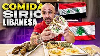 PRUEBO la COMIDA SIRIO LIBANESA por PRIMERA VEZ