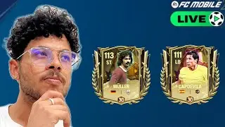 🔴 FC Mobile LIVE || Are MULLER and CAPDEVILLA worth It 🤔 ?? TOTS