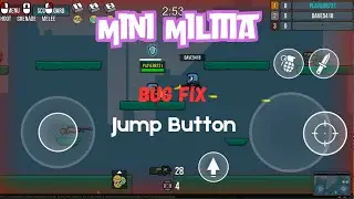 Jump button bug fix in mini militia unity engine free project.