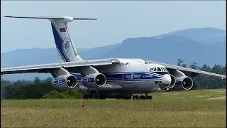 Volga Dnepr Ilyushin IL-76TD-90VD Startup & Takeoff From YYJ (Part 3/3)