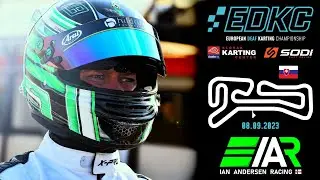 Ian Andersen Fastest Lap Time EDKC 8.9.2023 - Slovak Karting Center
