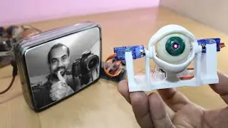 how to make camera into human eyes at home