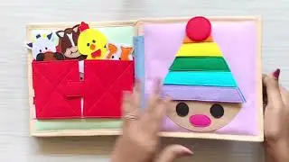 The Pink Owlet - Quiet Book