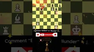 Brilliant Move or Blunder? Be Honest 😈♟️🔥 | Chess Winner #chess #shorts  #blunder #brilliantmove