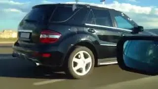 ML 550 STOCK 388 HP VS E46 330 NON STOCK (234 WHP)