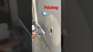 🎆Patching electrical box 🎆👌🏠🩹#diy #drywallfinisher #drywall #renovation #construction