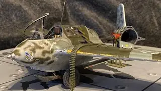 Meng's 1/32 Me 163B Komet Part 3: Paint and Finale