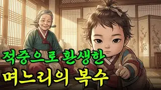 막내 며느리가 시어머니에게 비참하게 죽고, 적손으로 환생해 복수하다 (야담/설화/민담/옛날이야기)
