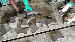 k2 Interlock tile Hardener Testing