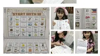 SKIP COUNTING BY 10s📝 LETTER W &hearts;️ today's activity #kindergarten #schoolactivity  #numbers #letter 🥰