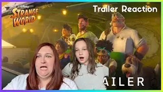 Strange World Trailer Reaction - Kid Reaction