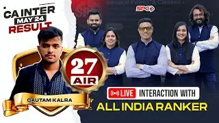Interaction with All India Rankers  I AIR 27 Gautam Kalra