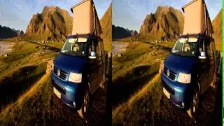 vw t5 california in 3D