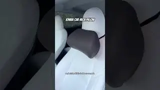 Jowua Car Neck Pillow. Most comfortable pillow for your car #tesla #teslamodel3 #jowua #neckpillow