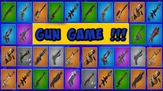 *NEW* GUN GAME IN FORTNITE !!! EPIC ARSENAL SOLOS WIN !