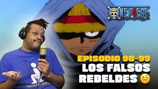 PIRATAS DEL DESIERTO…Otaku de closet REACCIONA a ONE PIECE ep 98 y 99