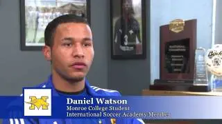 Monroe College Soccer Academy Video Master