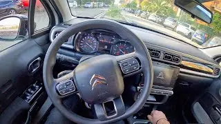 Citroen C3 III [1.2 PURETECH 110 HP] | POV Test Drive #1987 Joe Black