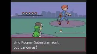 Pokemon Radical Red vs Bird Keeper Sebastian ( 1 slot hardcore mode )