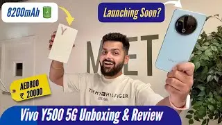 Vivo Y500 5G Unboxing & Review - IP69 Plus, 8200mAh Battery, 3D Panoramic Speakers, Origin OS & More
