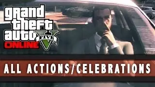Grand Theft Auto Online NEW ACTIONS/TOASTS (The High Life Update)