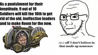 Enforcing Discipline: Perturabo vs Dorn | Warhammer 40K Meme