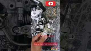 Diesel Fuel Pump Repair 🔧 Injection System Fix #shorts