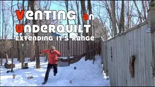 Venting an Underquilt on a Hammock