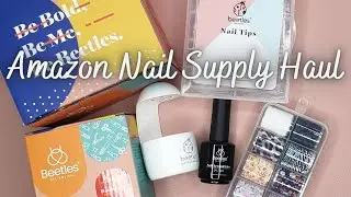 Amazon Nail Supply Haul #2  Beetles Nail Tips and Glue Gel Kit | Nail Therapy Thursday