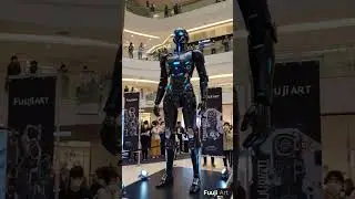 robots exhibition stage event part 2 #robot