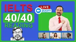 IELTS Live Class - Reading about a Visionary Person