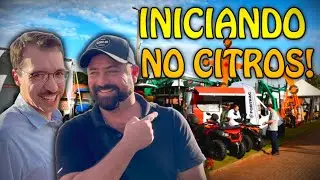 FUI ATÉ A EXPOCITROS COM O ALLAN PARA VER AS NOVIDADES DA CITRICULTURA!