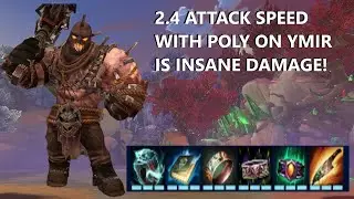 2.4 ATTACK SPEED YMIR WITH POLYNOMICON! - Grandmastes Ranked 1v1 Duel - SMITE