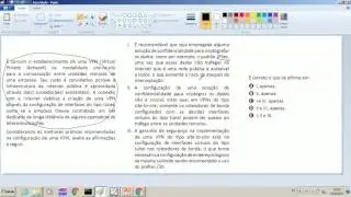 ENADE 2014 Q32 - VPN