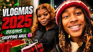 Vlogmas 2025 Begins🎄,shopping haul 🛍️,