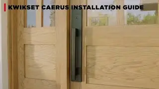 Kwikset&reg; Caerus&trade; Handleset Installation Video