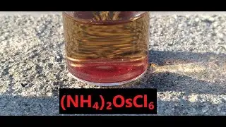 Ammonium hexachloroosmate and osmium di-ammine hydroxide