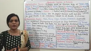 Class (76) = Traditional Systems of Medicine (Part 02) | Ayurvedic System of Medicine (Part 02)