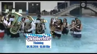 Cold Water Challenge 2014 - Musikkapelle Thaining